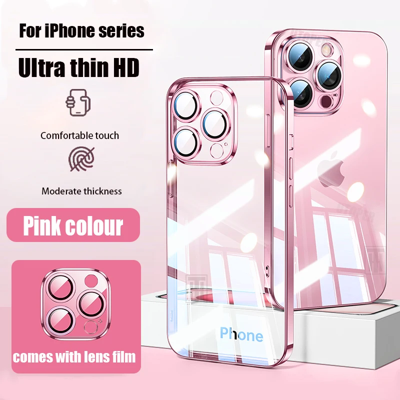 Sleek Transparent Soft TPU Phone Case - Official Edition