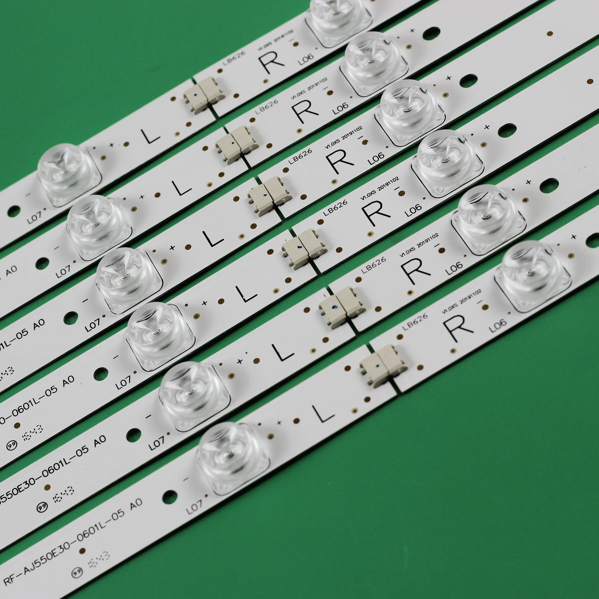 Barra de Led para Sharp Lc55cuf8372ks 55cug8362ks Lc-55cfe6242k 55cfe6352k 55cug8461k Crh-p5535350612l549 - Imagem 3