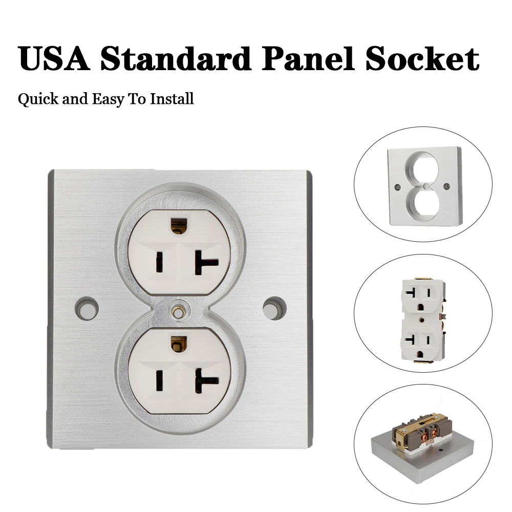 HIFIAudioUSDualMains20AACDuplexReceptaclesWallOutletPanelWallPlatePowerSocket.jpg