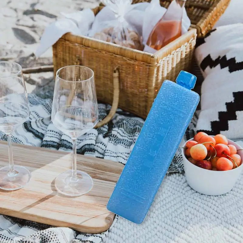 Reusable Gel Freezer Pack Refrigerator Ice Blocks Ice Crystal Box Cold Freezer Pack Picnic Fresh Food Cooler Water Injection Box