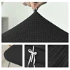 1/4/6sets Folding Chair Covers Polar Fleece Stretch Wedding Chair Seat Slipcovers Dining Room Seat Protector Covers Hotel Home 5