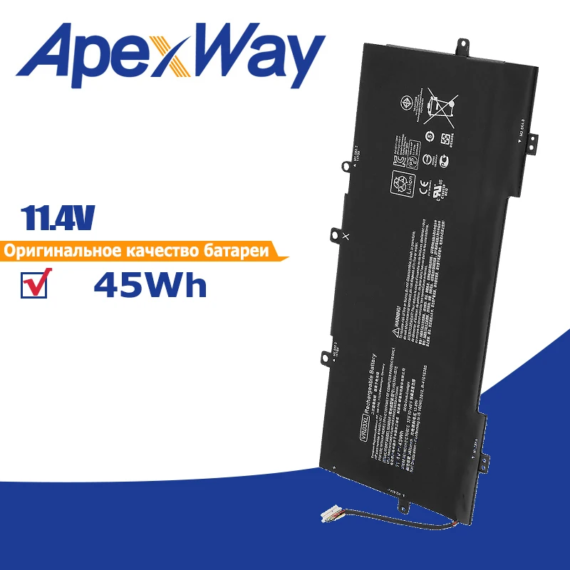 Apexway 45Wh Vr03Xl Batteria Per Laptop Per Hp Pavilion Envy Serie 13-D 13-D096Ur 13-13-D046Tu 13-D051Tu 13-D006Tu 13-D016Tu