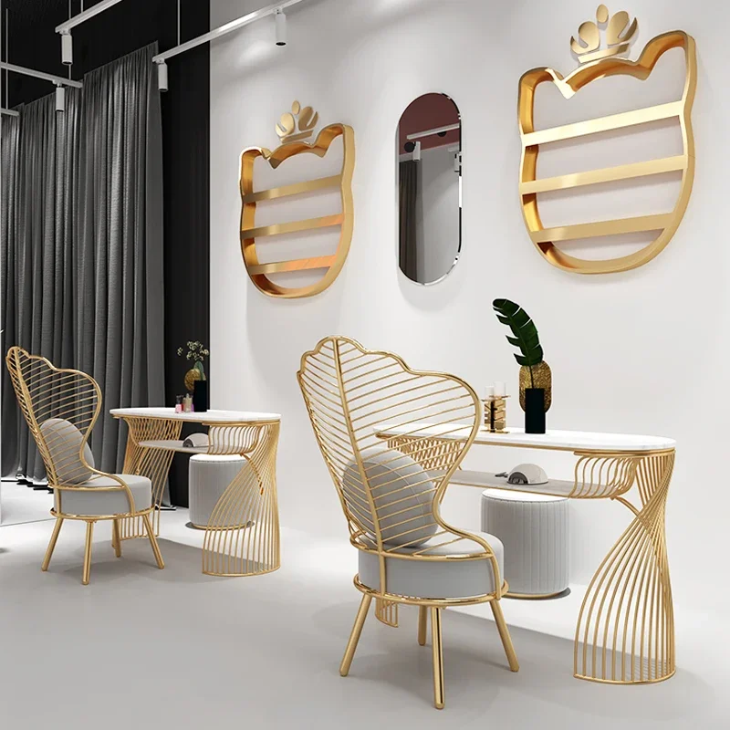 

Luxury Modern Nail Desk Design Minimalist Slate Exquisite Manicure Tables Professionals Nordic Tavolo Manicure Furniture HD50ZJ
