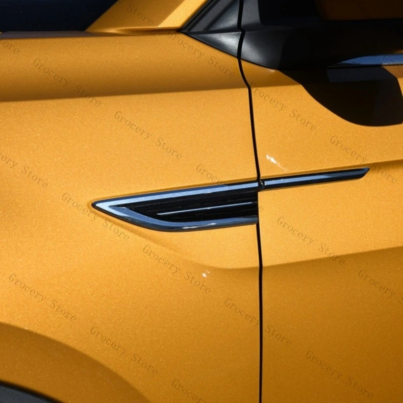 Per Il 2018-2022 Vw T-Cross Tcross Cross Original Door Side Wing Fender Emblem Badge Sticker Trim