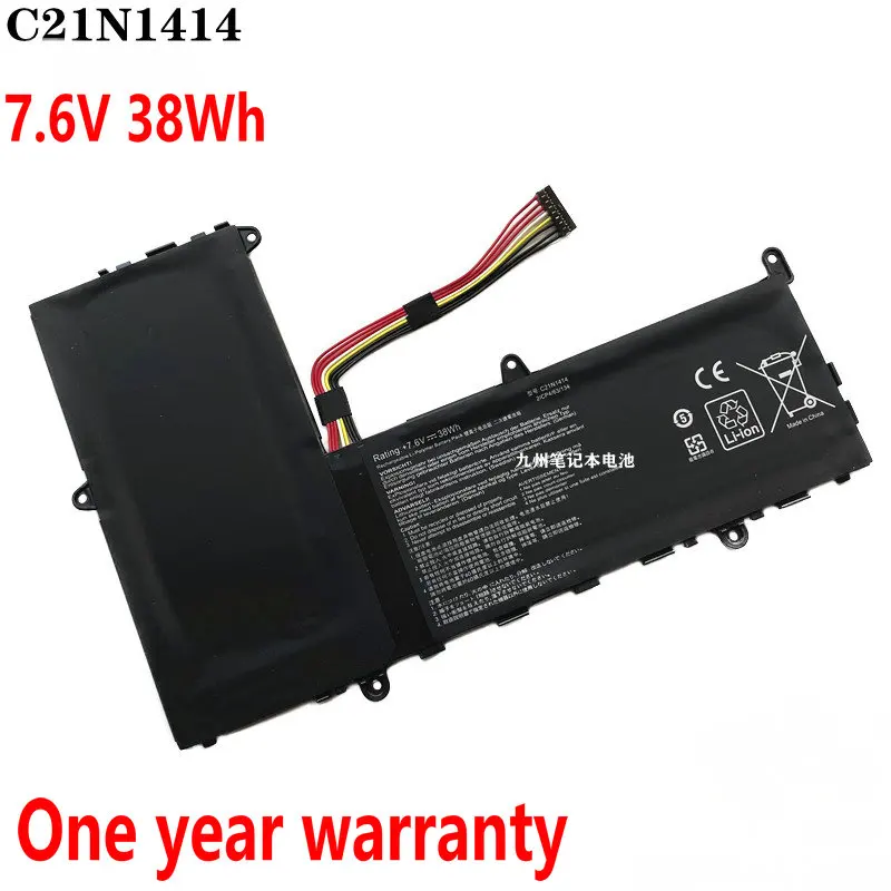 

New 7.6V 38Wh C21N1414 0B200-0124000 Battery for Asus EeeBook 11.6" X205T X205TA F205TA X205TA-BING-FD015B Series