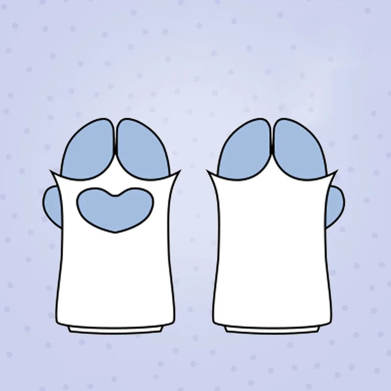 Schaf Huf Handschuhe - Lustige Cosplay Fäustlinge Für Karneval