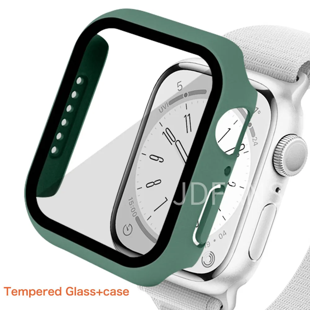 Enhanced Tempered Glass Protective Cover with HD Bumper