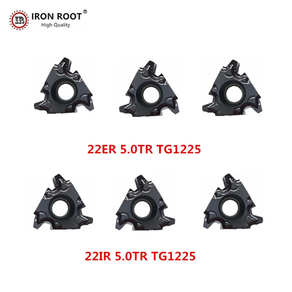 

30P IRON ROOT 22IRM 4.0TR,22ERM 5.0TR,6.0TR,,TG1225 CNC Metal Lathe Turning Threaded Carbide Inserts For SER SEL Tool Holder