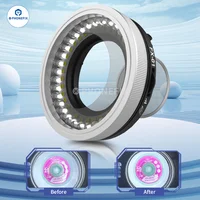 Microscope Polarized LED Ring Light Lamp Anti Glare 35pcs DIP LED 35pcs SMD LED Eliminating Reflections and Restoring Colors 4