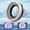 Microscope Polarized LED Ring Light Lamp Anti Glare 35pcs DIP LED 35pcs SMD LED Eliminating Reflections and Restoring Colors 4