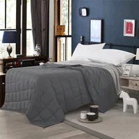 Couverture lestée en coton doux pour adultes, couette confortable, aide au sommeil, décompression 1