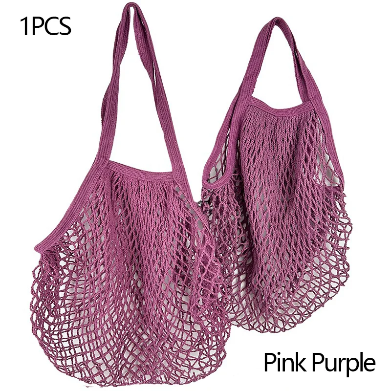 Eco-Friendly Reusable Cotton Mesh Grocery Bags
