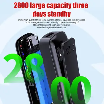 Mini Walkie Talkies Two Way Earpiece Radio Portable Transceiver For Restaurants Outdoor Sport Supermarket Hospital Tourism 2