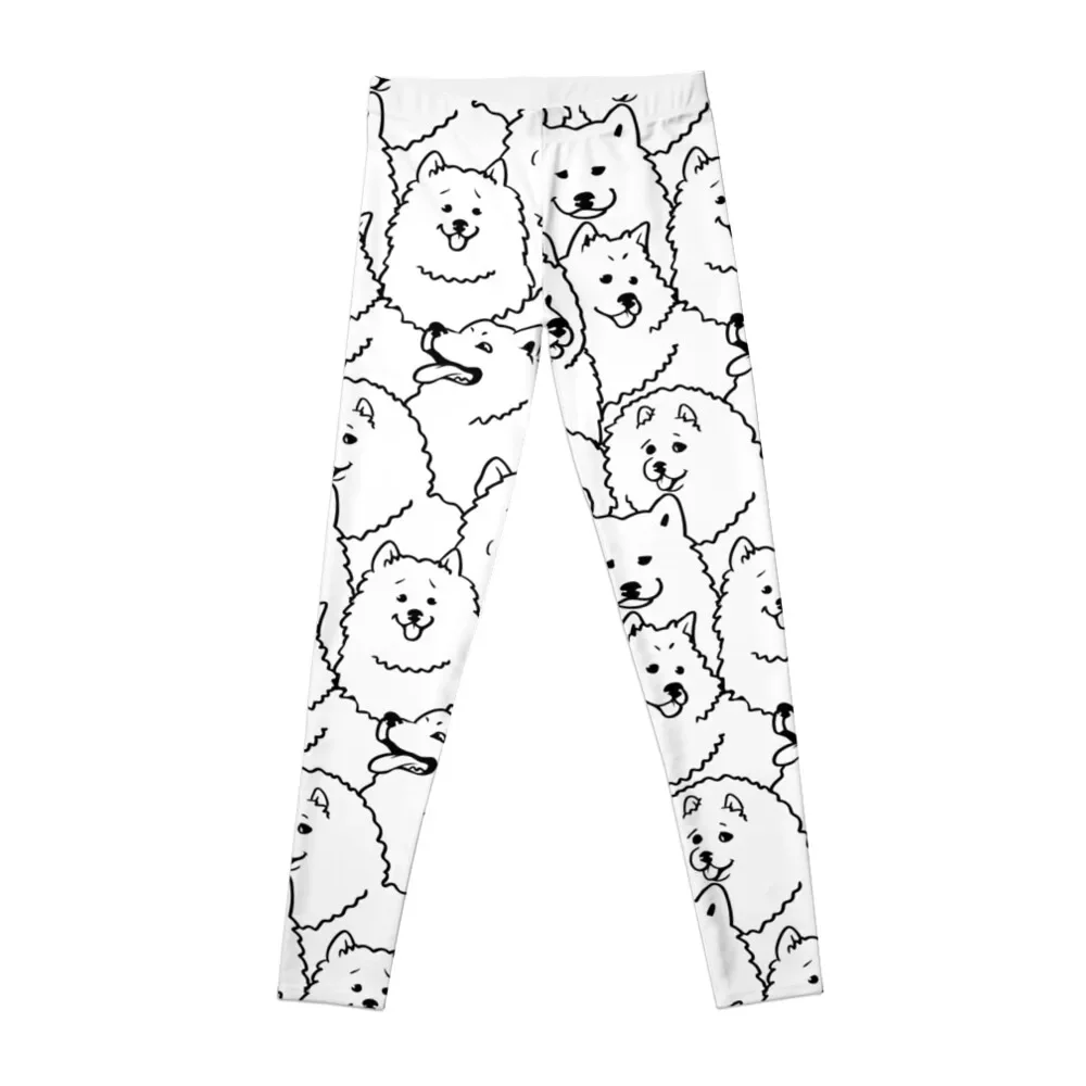 

Oh Samoyed Leggings Women's tights Golf wear Women sports Womens Leggings