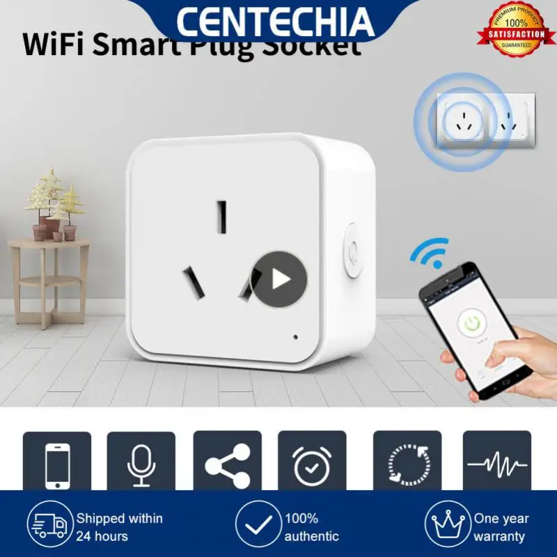 

Умная розетка с Wi-Fi и голосовым управлением