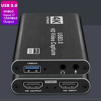 4K USB 3.0 Video Capture Card HDTV 1080P 60Hz HD Video Recorder Grabber For PS4 OBS Game Recording Live Streaming - Image 2