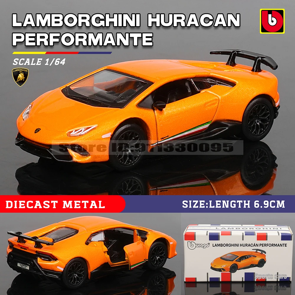 Deluxe 1:64 Sports Car Model Collection - Premium Toy Set