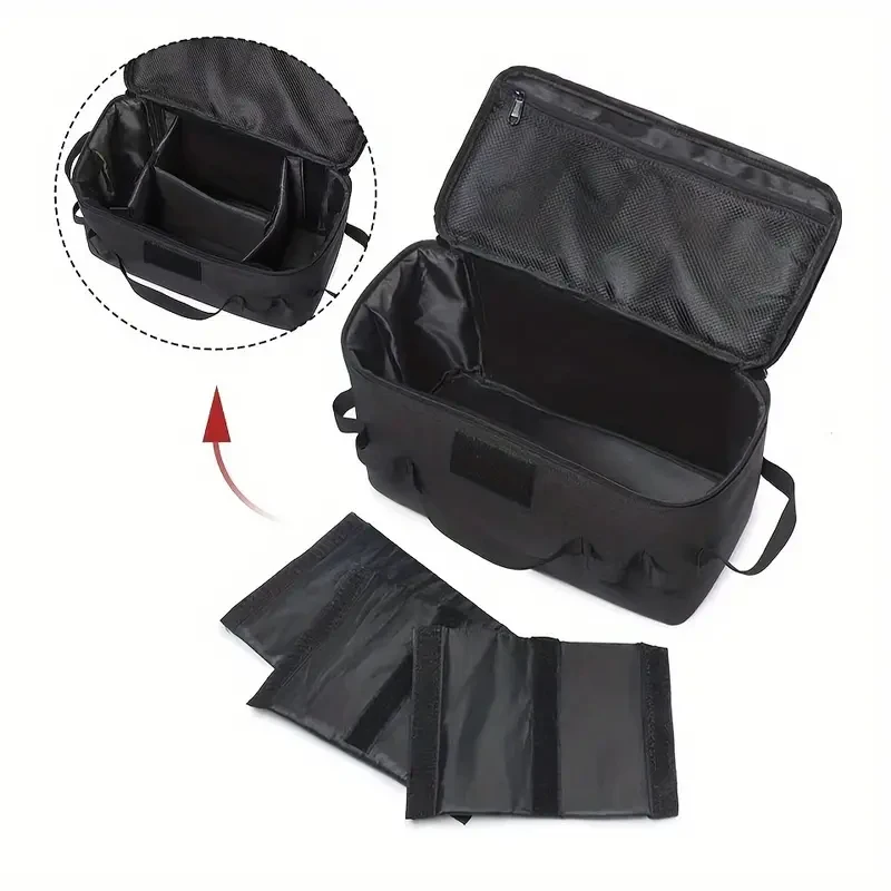 Description Picture 4 of itemOutdoor Cookware Bag Camping Meal Bag Portable Folding Waterproof Thermal Picnic Bag Large Capacity Tableware Storage Handbag