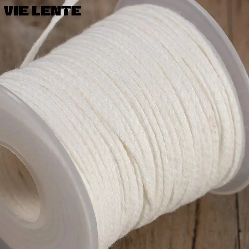 White Cotton Wick Roll 5
