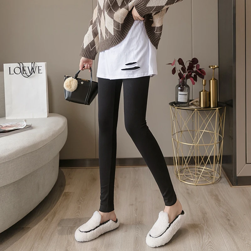 Spring and autumn thin leggings with skirts fake two large size fat MM increase plus fat female small culottes to wear together white leggings Leggings