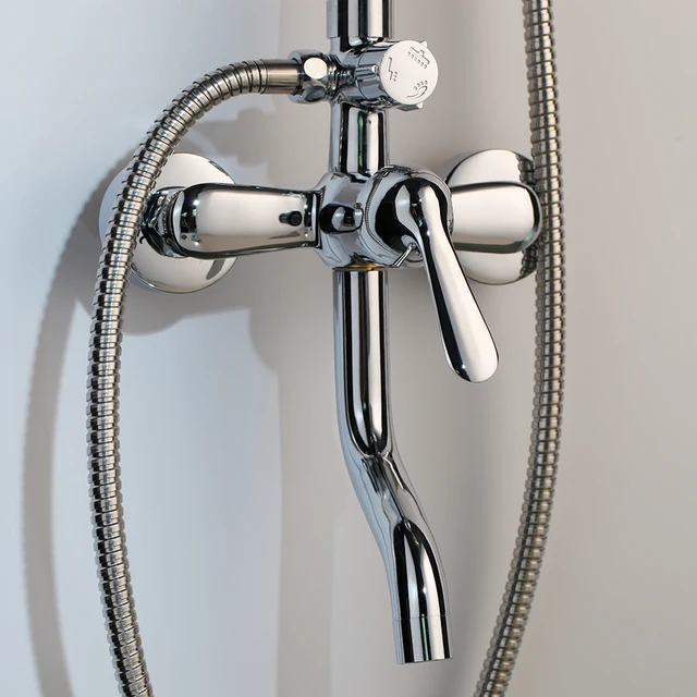 Kemaidi ห้องน้ำผสมห้องอาบน้ำฝักบัวอ่างอาบน้ำก๊อกฝนห้องอาบน้ำฝักบัวผนัง torneira แตะ8 "หัวฝักบัว1เซ็ตอาบน้ำก๊อกน้ำชุด 5