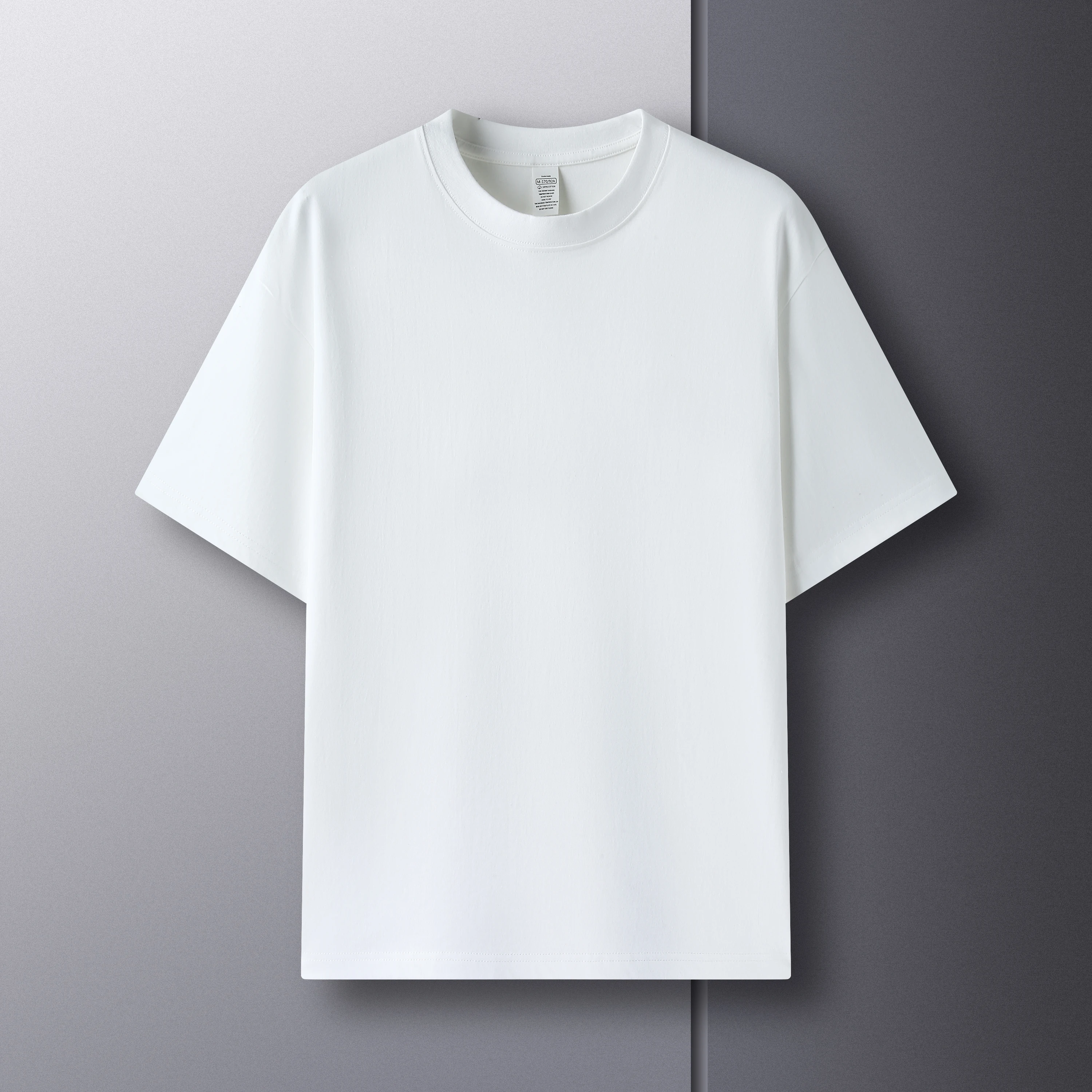 الراقية 100% القطن تي شيرتات قصيرة الاكمام الرجال...