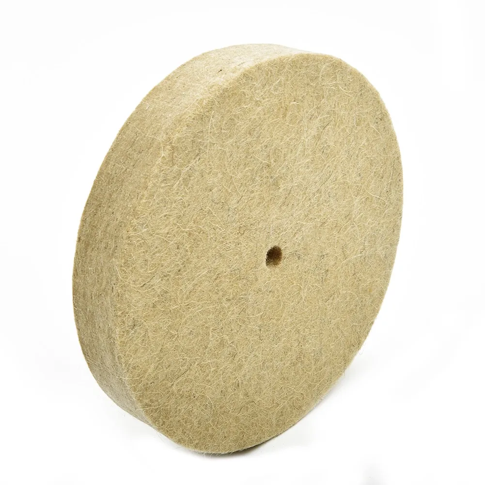 6 Inch Wool Felt Polishing ing Wheel Jade Metal Mirror Polishing Grinder Tool High Degree Wear-Resisting Metal Work polishing wheel