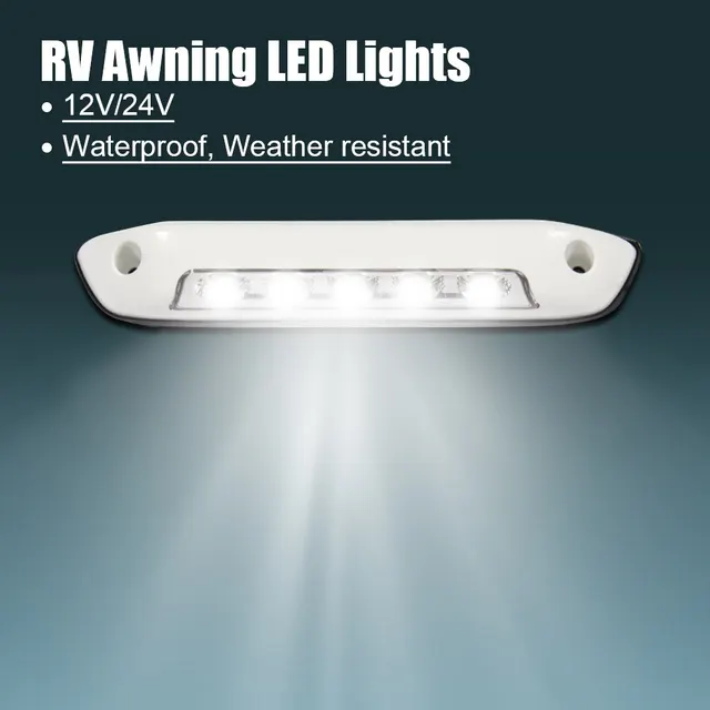 12V RV LED Markise Veranda Licht Wasserdicht Wohnmobil Caravan Innen Wand  Lesen Lampen Bar RV Van Camper Anhänger Für VW T4 T5 T6 - AliExpress