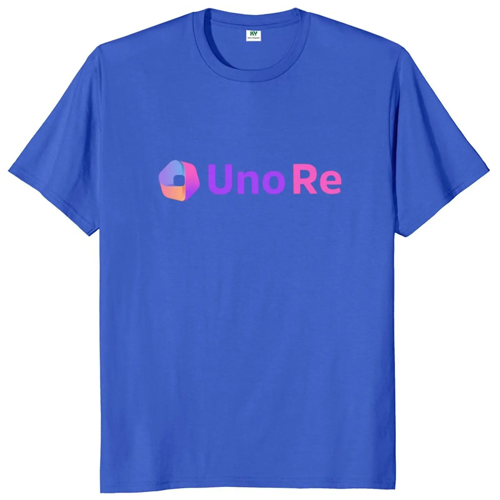 Фото Unore Uno крипто-футболка, забавная мужская одежда с монетами, криптовалютами, блокчейн, европейский размер, хлопковая Летняя Повседневная футболка №2