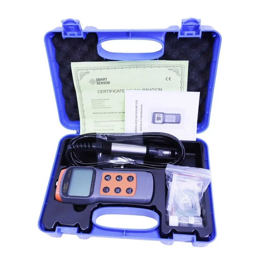 Smart Sensor AR8406 Dissolved Oxygen Meter DO Tester Water Quality