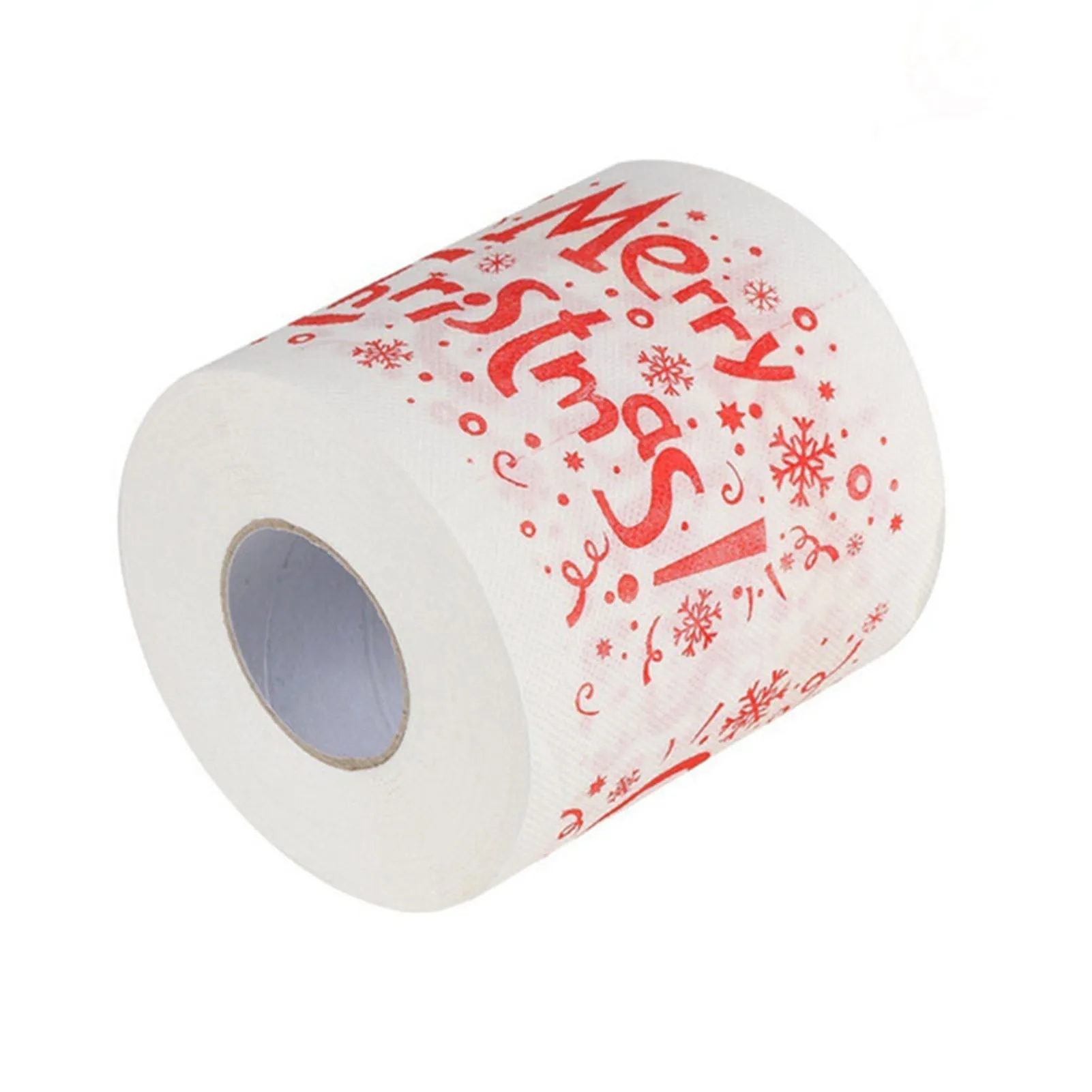 Christmas Print Napkins Home Tool Santa Claus Bath Toilet Roll Paper Christmas Supplies Xmas Decor Tissue Cute High Quality