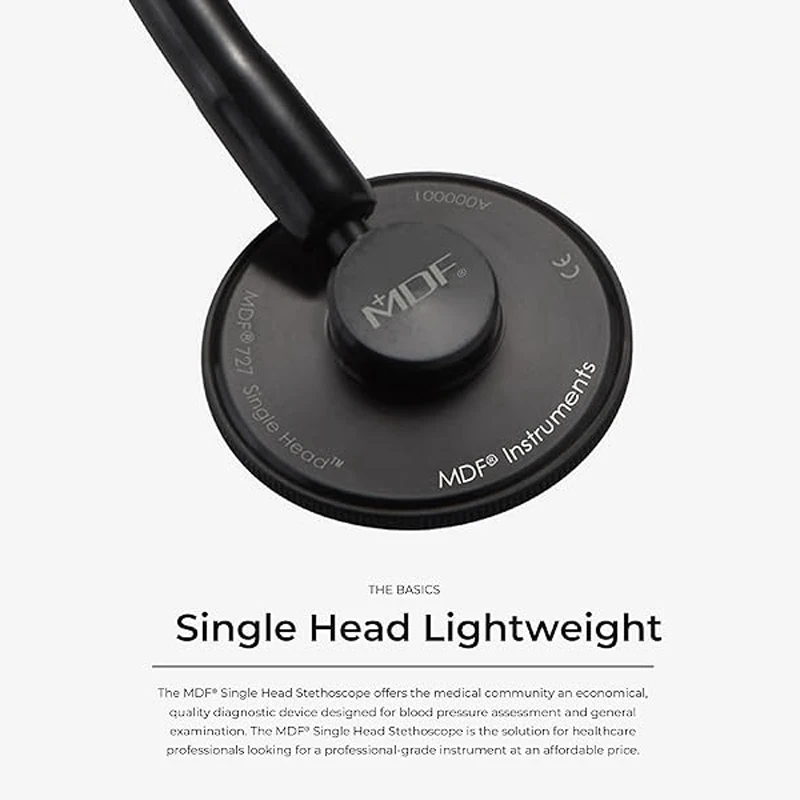 Professional Medical Single Head Adult Cute Clinical Vet Student EMT Heart Rate Test Tool Doctor Nurse Cardiology Stethoscope