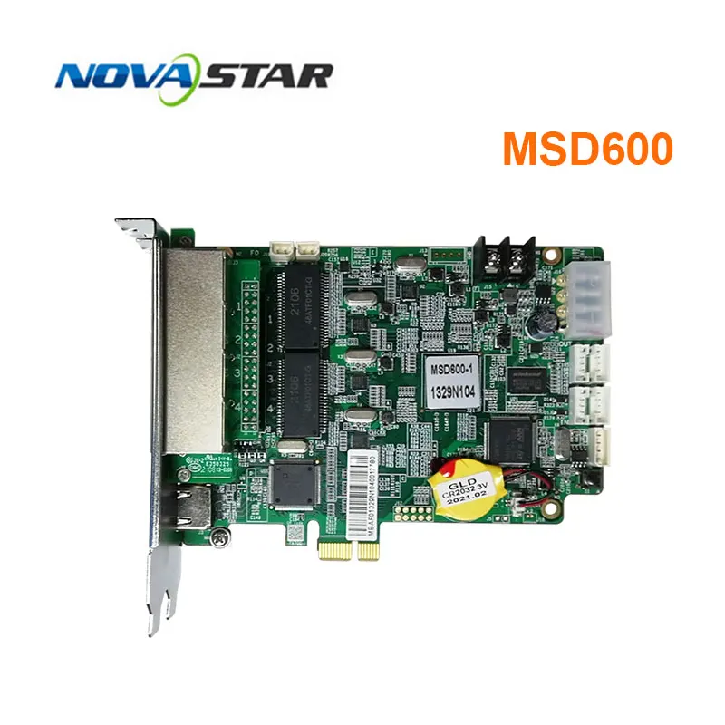 

NovaStar MSD600-1 Upgraded Version of MSD600 Full Color Synchronous Sending Card Support Max 1920*1200 Resolution