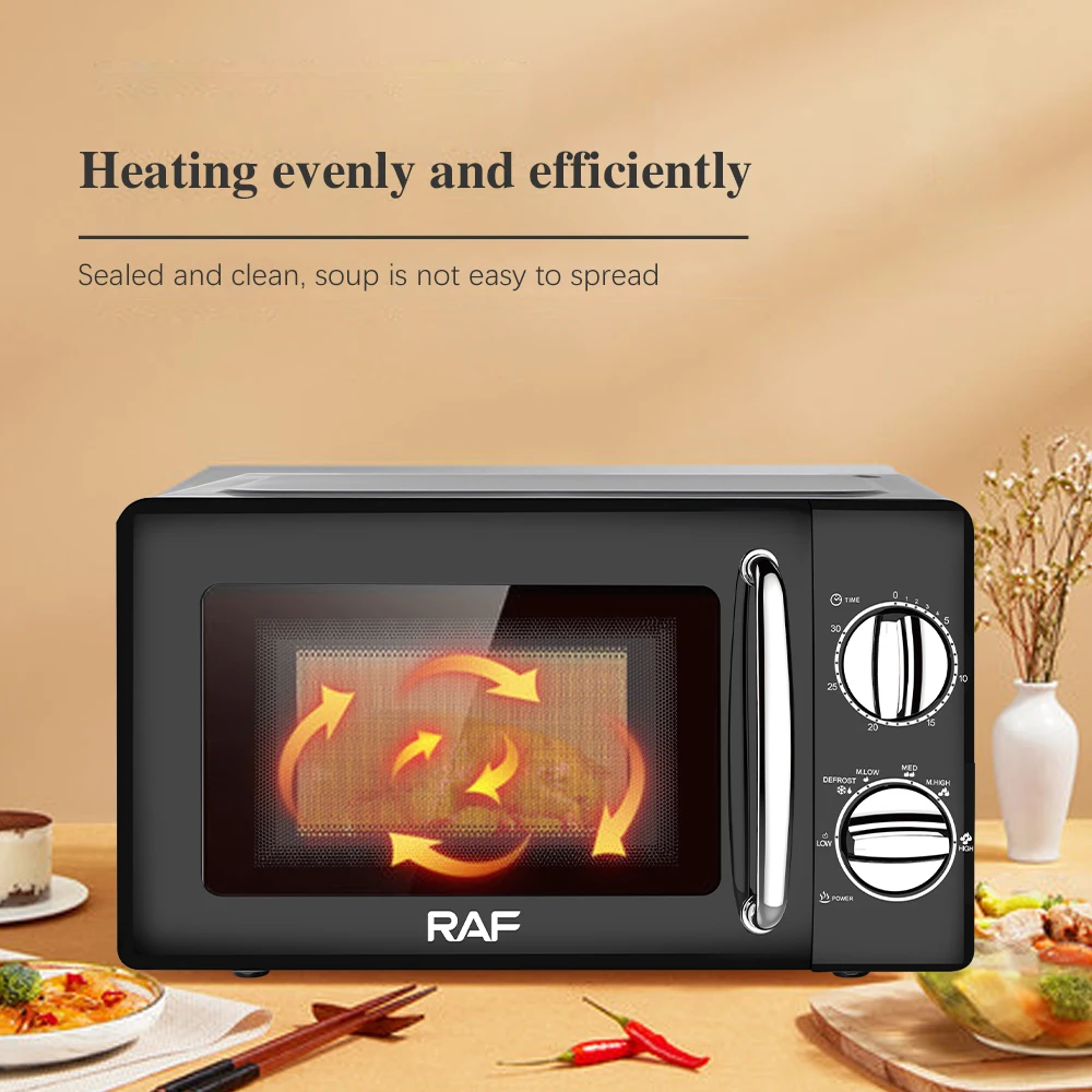 Hot Sell Intelligent Thawing Home Style Auto Cook & Reheat, Defrost, Cooking Functions Electric Smart Microwave Ovens 4