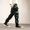 Anime COSPLAY Overalls Kamado Tanjirou Agatsuma Zenitsu Tomioka Giyuu Sweatpants Casual Cargo Pants Fashion Unisex 3