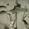 WW2 US unifor M47 Windproof American Soldier Jacket Casual Training windproof Men's long loose coat 4
