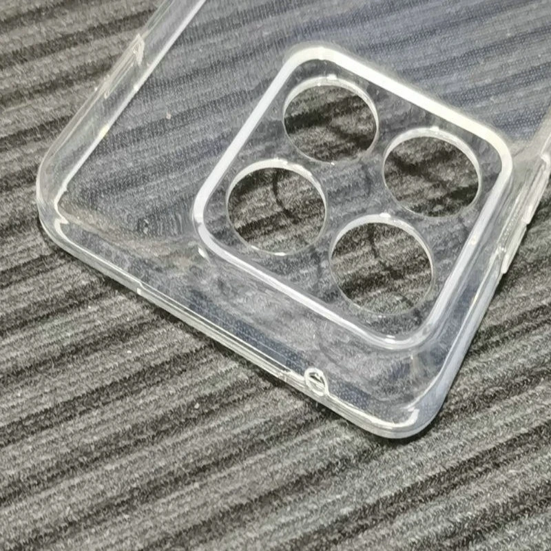 Transparent TPU Silicone Phone Case – Clear Soft Protective Back Cover