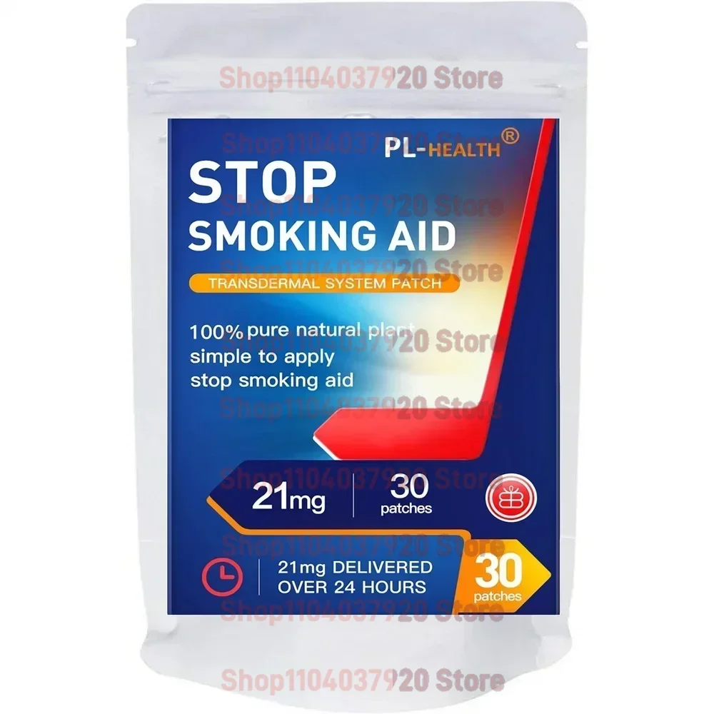 Stop Smoking Patches Stop Smoking Transdermal Patches 21 Mg Quit Patches Easy and Effective Stop Smoking Aid 30 Patches One Month Supply