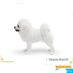 Realistic Dog Figurine Collection: Basset Hound, Labrador Retriever, Springer Spaniel, Great Dane Home Decor (1863)