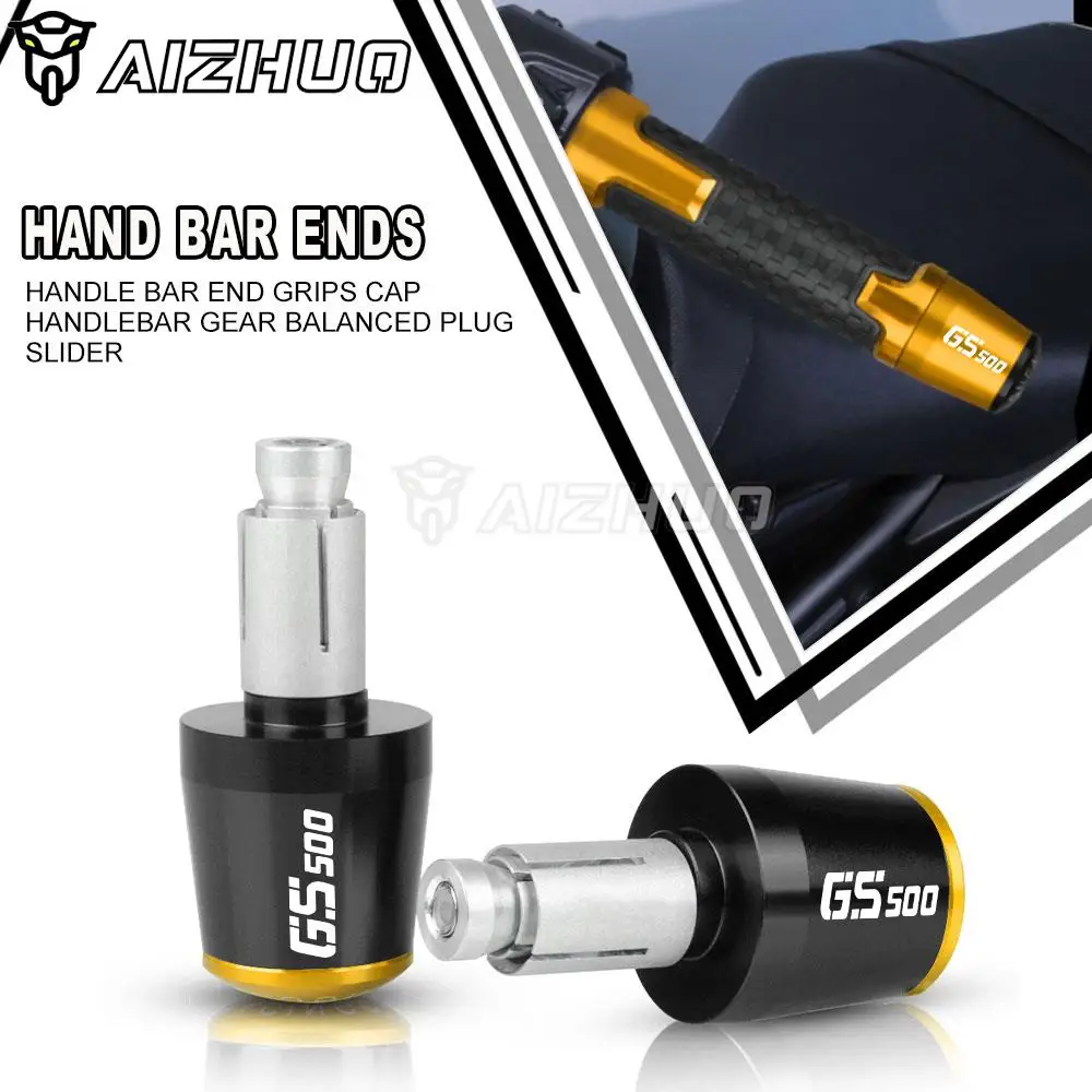 

For Suzuki GS500 1989-2008 GS 500 2007 2006 2005 2004 Motorcycle Handlebar Grips Silder Plugs Caps Anti Vibration Silder Plug