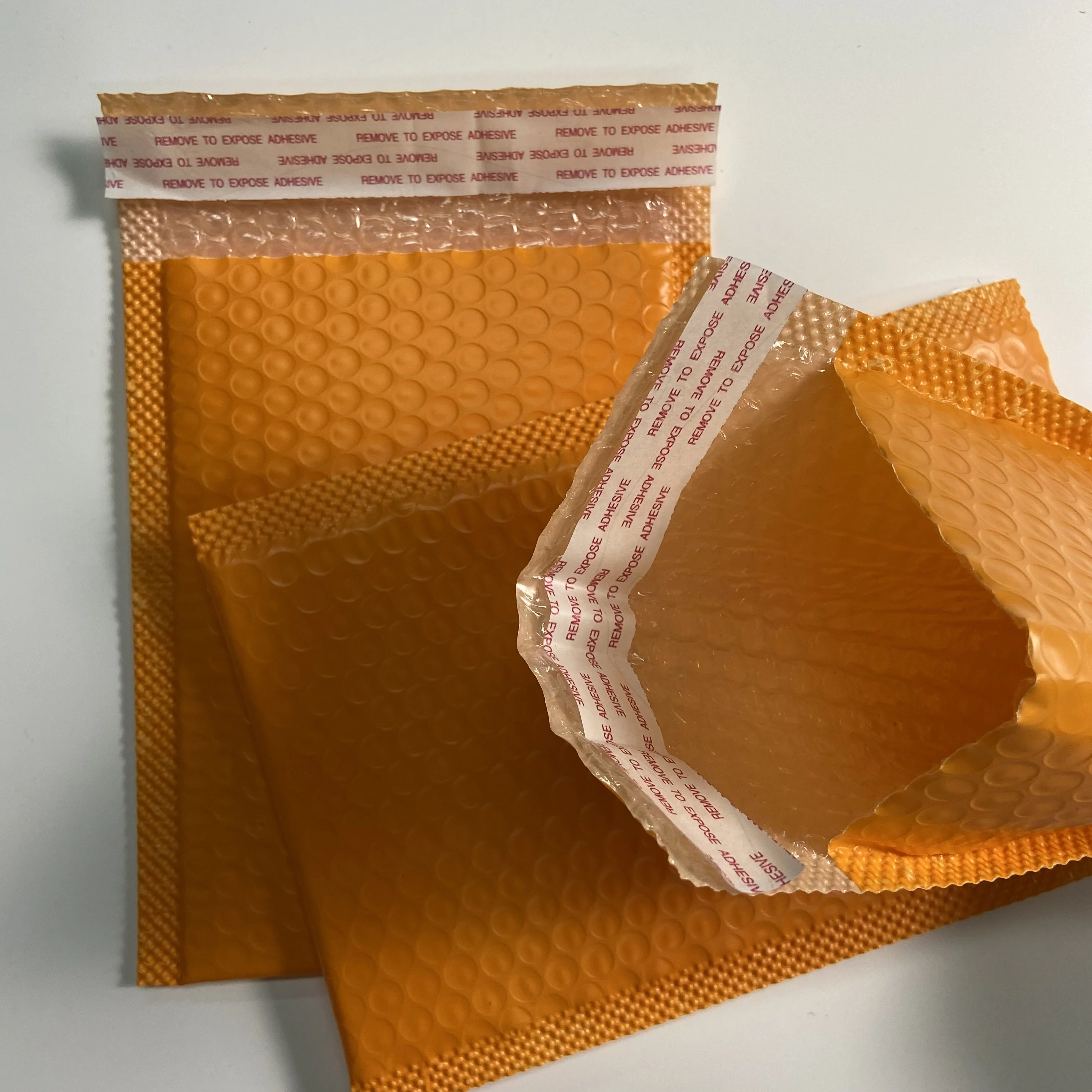 Orange Bubble Mailers – 25 Pack, 13x10 Inch, Padded Self-Seal Shipping Envelopes - View #8