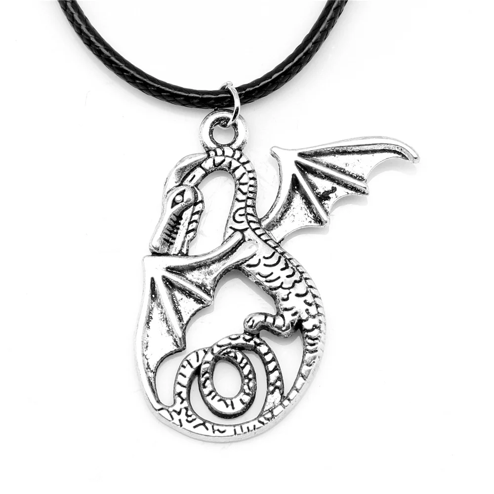 

1 Piece Flying Dragon Choker Vintage Jewelry 35x37mm