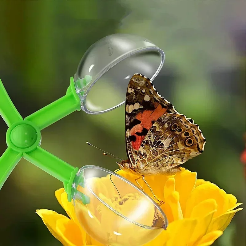 Outdoor Adventure Insect Scissor Children Kids Plastic Nature Exploration Toys Plant Study Tools Butterfly Trap Games Playing 3