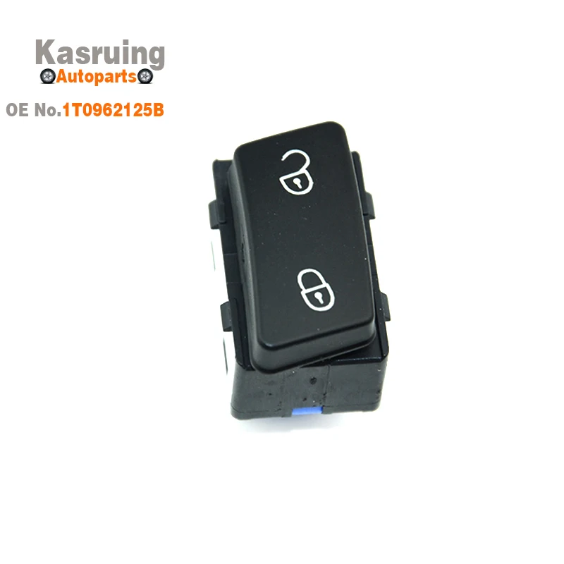 New Car Central Saftey Lock Interruttore A Pulsante Di Sblocco Muslimex 1 T0 962 125B 1 T0962125 1Td962125 Per Volkswagen Vw Caddy Touran