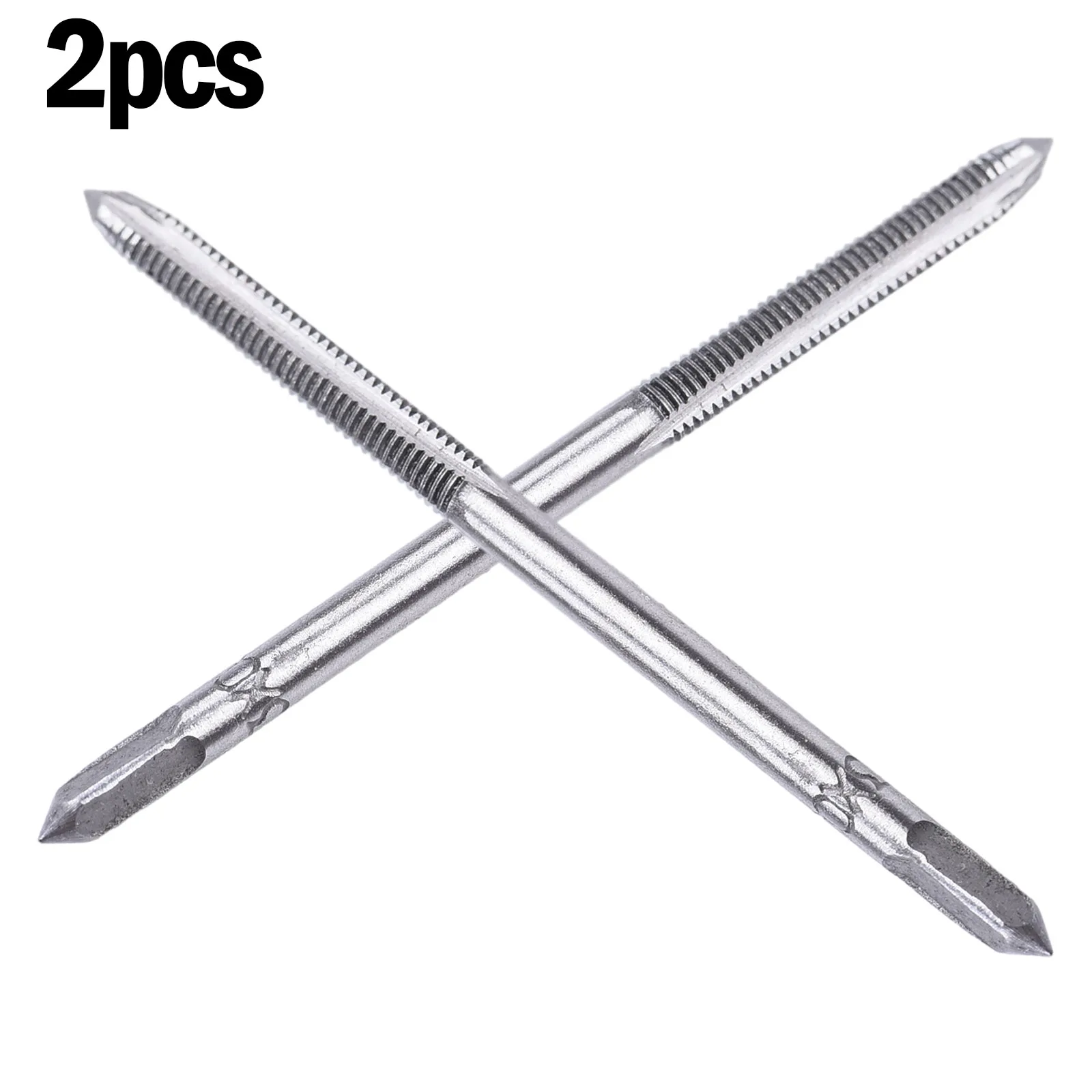 Description Picture 4 of item2pcs Thread Tap Set M3-M16 HSS Screw Tap Drill Bit Set Silver Straight Flute Plug Tap M3x0.5 M4x0.7 M5x0.8 M6x1.0 Hand Tools