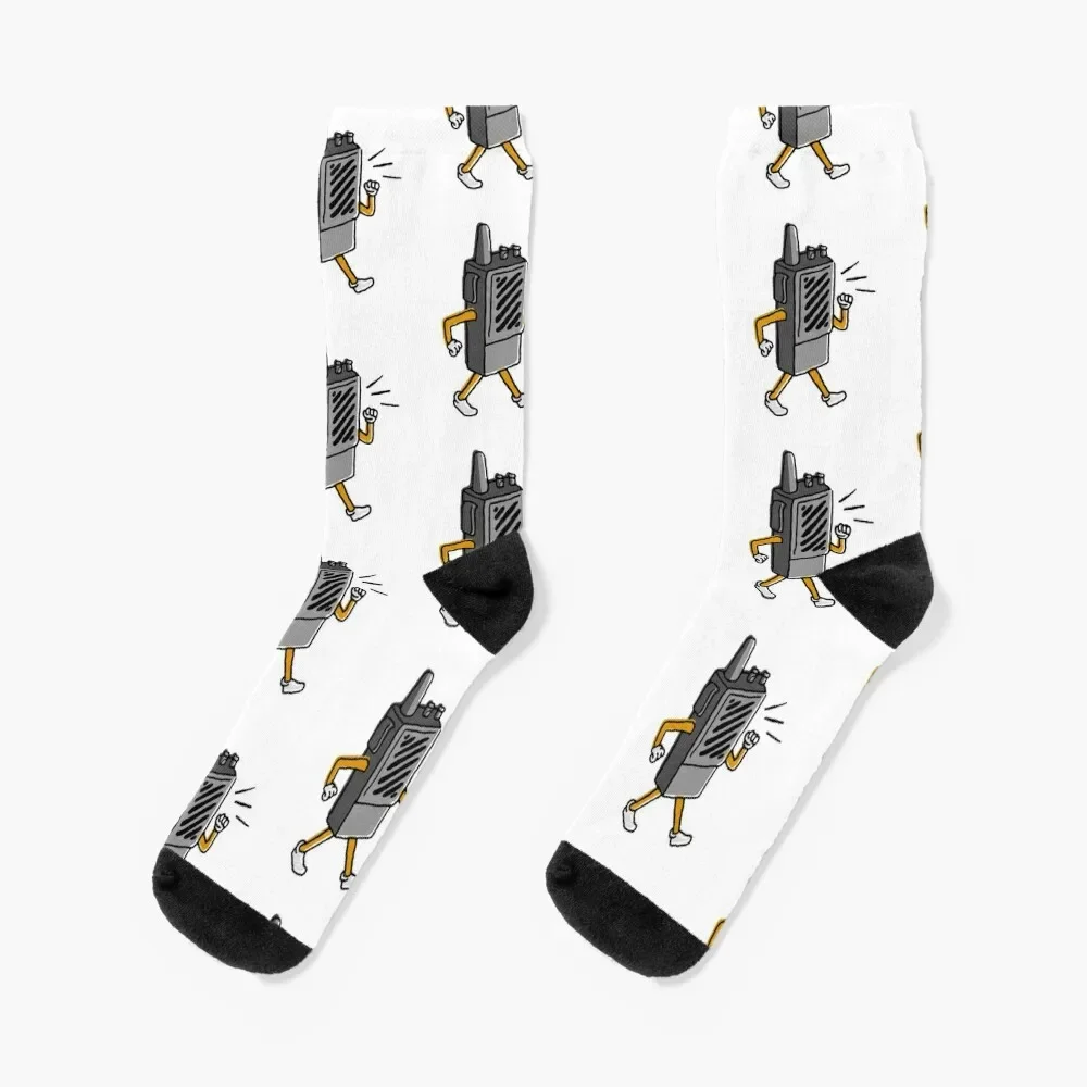 

Walkie Talkie Socks tennis happy anime Socks Man Women's