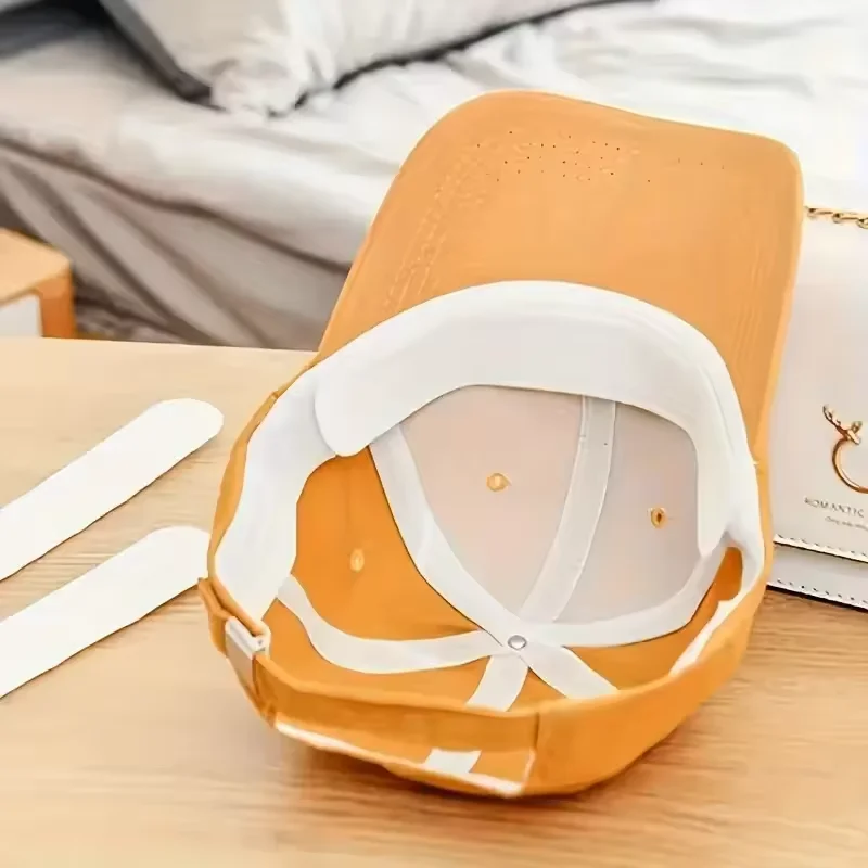 10/50/100PCS Hat Sweat Absorber Pads – Adhesive Cap Liners, Sweatbands & Size Reducer for Summer Hats & Visors 2