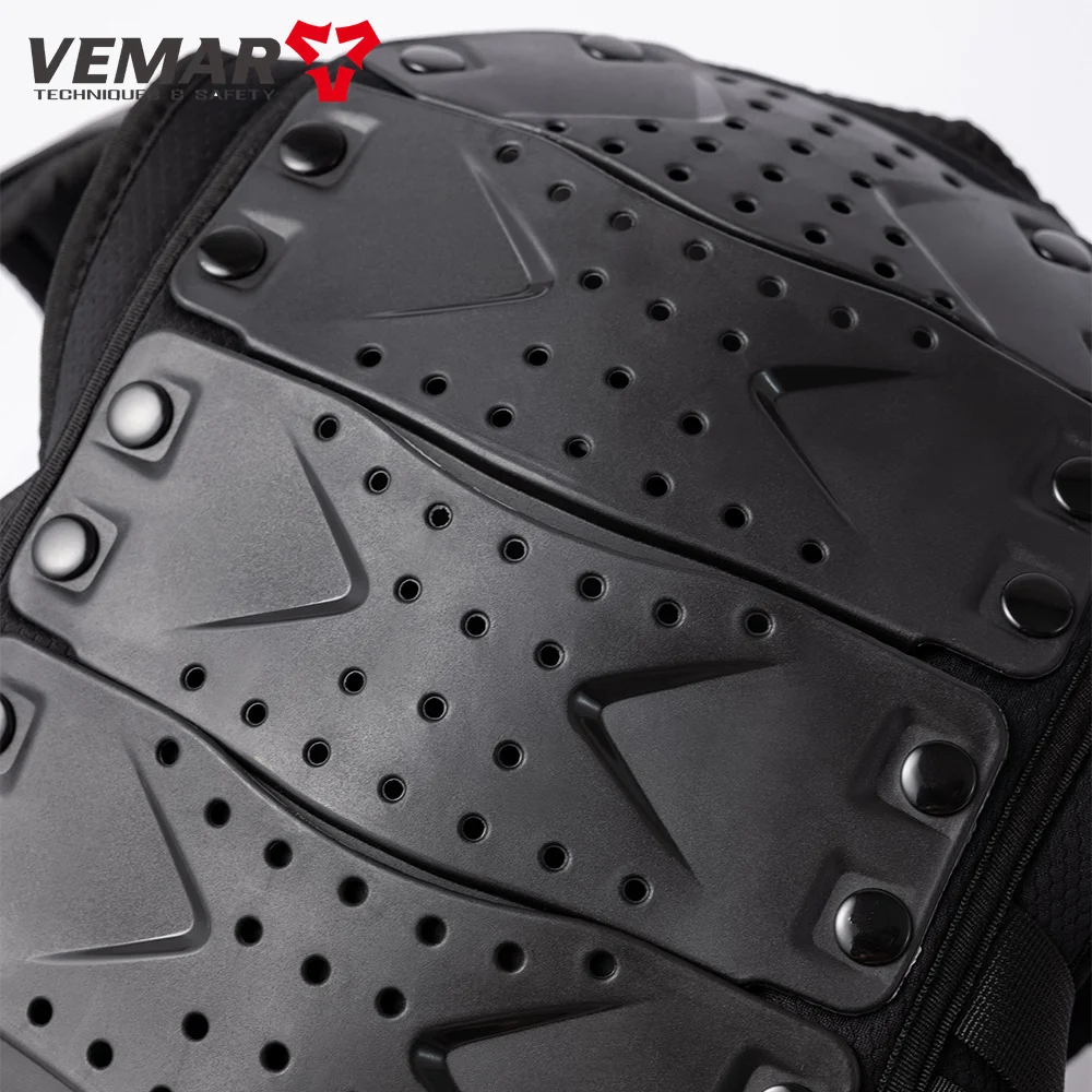 Kid's Motorcycle Armor Vest Protection Motocross Body Armor Jacket Protective Armors Riding Kneepads DH Moto Full Children