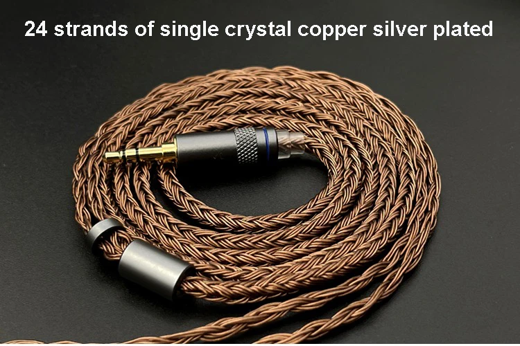MMCX Connector Upgrade Headphone Cable 3.5mm 4.4mm Wired Earphones For Shure SE215 535 846 GR09 N3AP