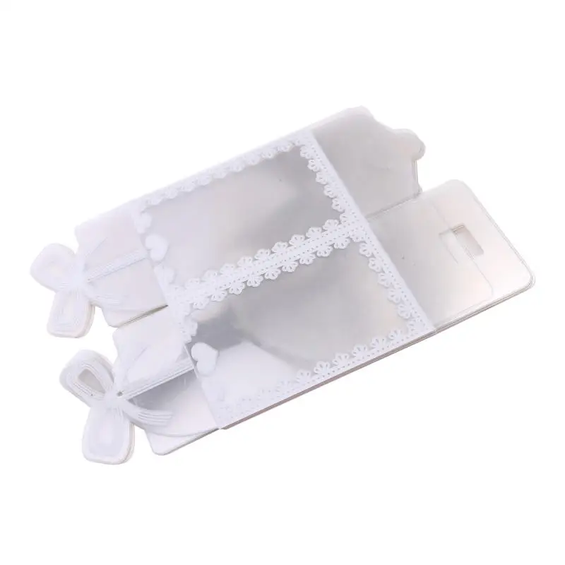 10/20 Stück transparente Geschenkbox aus PVC-Kunststoff, durchsichtige Verpackung für Hochzeit, Babyparty, Partybevorzugung, Geschenk, Schokolade, Süßigkeiten, Kuchen, B – Detail 16